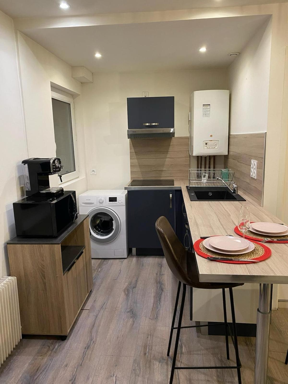 Appartement F2 Meuble 됭케르크 외부 사진