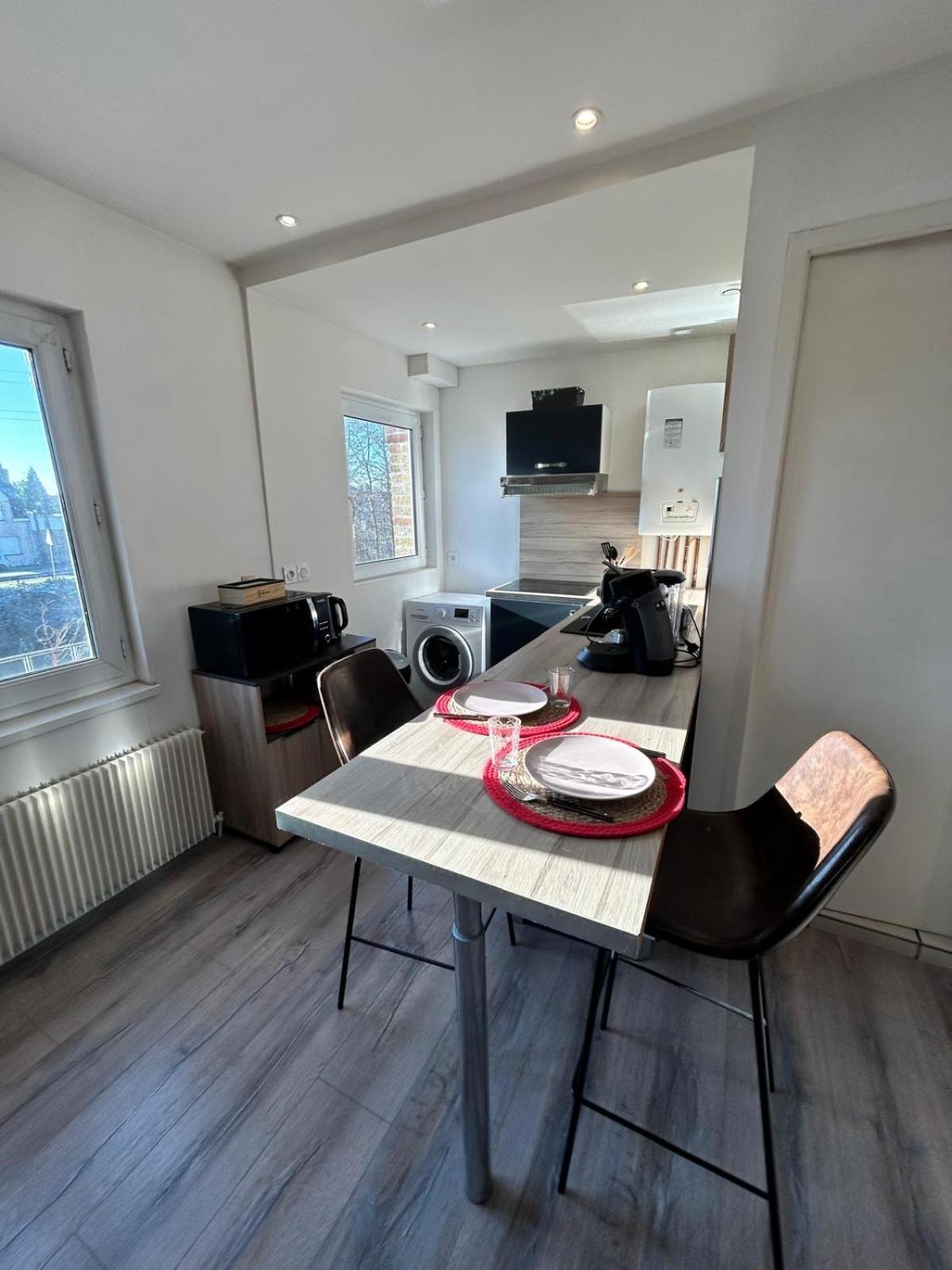 Appartement F2 Meuble 됭케르크 외부 사진
